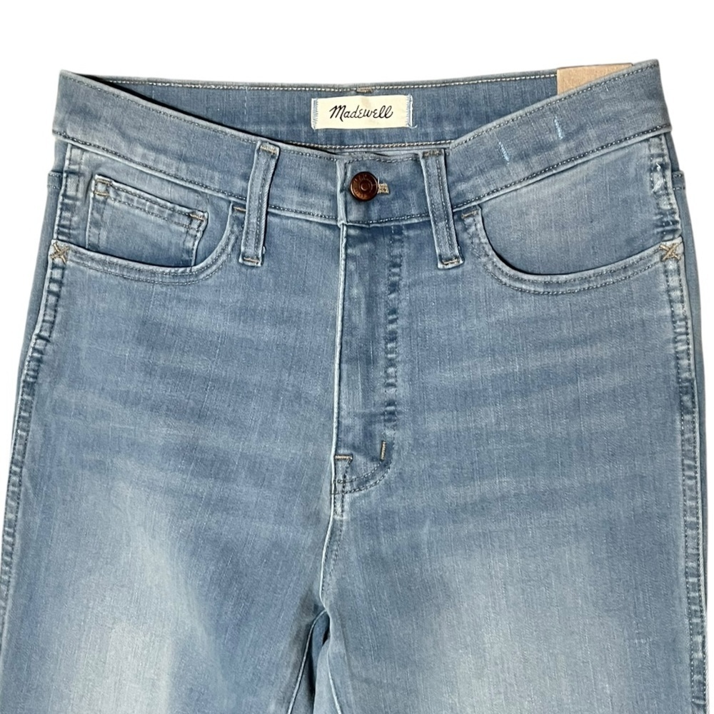 Madewell Light Blue High-Rise Skinny Jeans - Picture 6 of 15